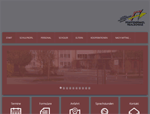 Tablet Screenshot of pfaffenwinkel-realschule.de